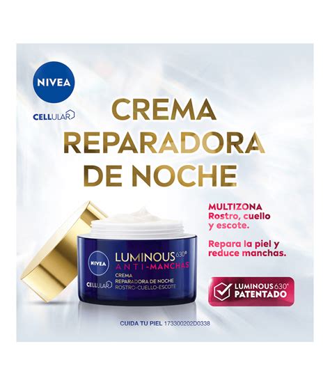 Crema Reparadora De Noche Luminous 630 Antimanchas 50 Ml NIVEA