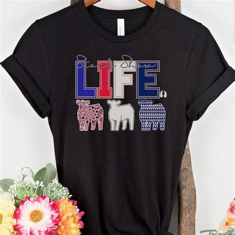 Patriotic Livestock Shirt Etsy