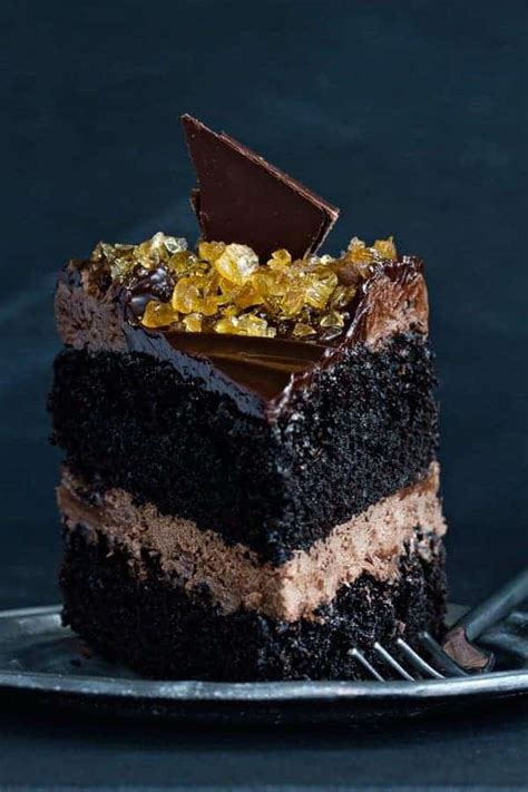 Double Chocolate Salted Caramel Cake My Baking Addiction