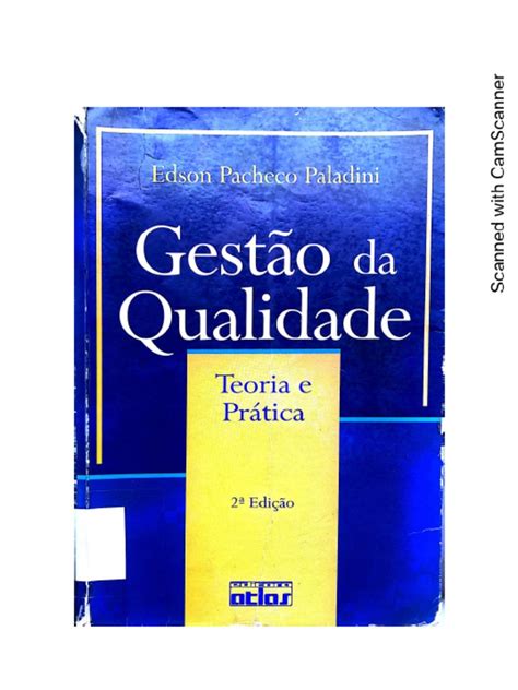 Gestao Da Qualidade Teoria E Pratica Pdf