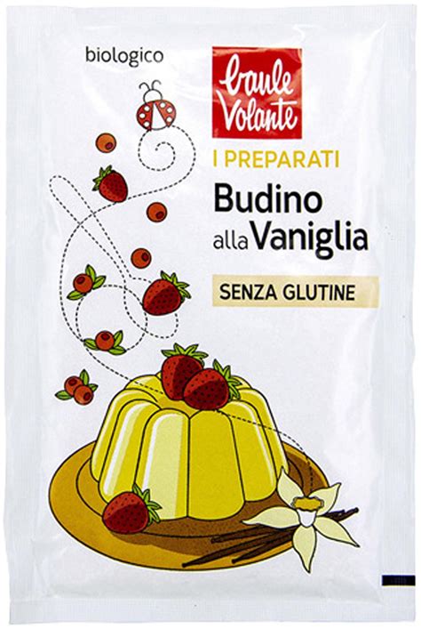 Preparato Per Budino Alla Vaniglia Senza Glutine BAULE VOLANTE