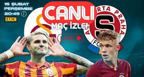 GALATASARAY Sparta Prag Canlı İzle Taraftarium24 Selçuksports İzle