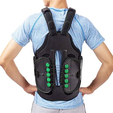 Tlso Full Back Thoracic Kyphosis Clamshell Brace Off