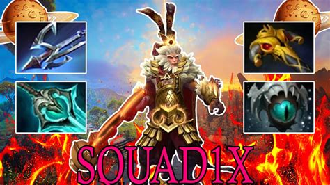 Squad X Monkey King Safelane The King Of Forest Kills Dota Pro