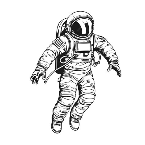 Premium Vector | Astronaut and space illustration clipart cute ...