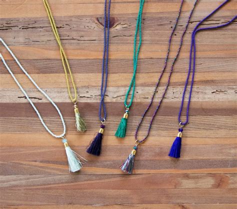 Tassel On Parade Necklace The Handmade Home