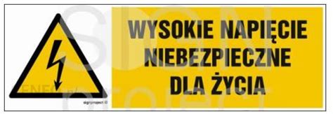 Libres Polska Sp Hb Wysokie Napi Cie Niebezpieczne Dla Ycia Ceny