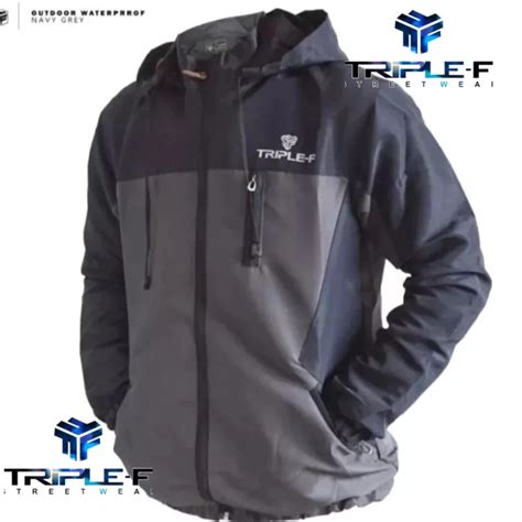 Jual Promo Spesial Triple F Jaket Outdoor Waterproof Jaket Parasut Pria