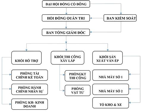 12 Mẫu Sơ đồ Tổ Chức Công Ty được áp Dụng Phổ Biến Nhất