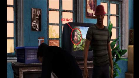 Ellie In Uncharted 3 The Last Of Us Easter Egg Youtube