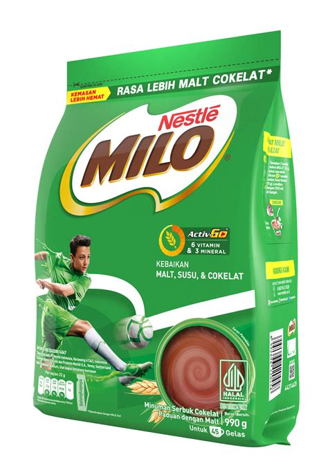 Produk Milo Activ Go Pouch 1kg MILO Indonesia