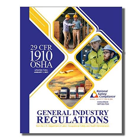 29 Cfr 1910 Osha General Industry Regulations And Standards January 2021