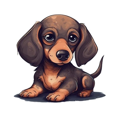 Dachshund Dog Clipart 24077573 Png