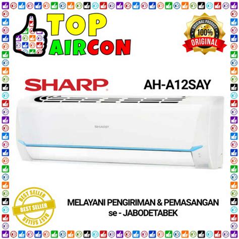 Jual AC SHARP AH A 12 SAY 1 5 PK THAILAND AC SHARP AH A12SAY UNIT