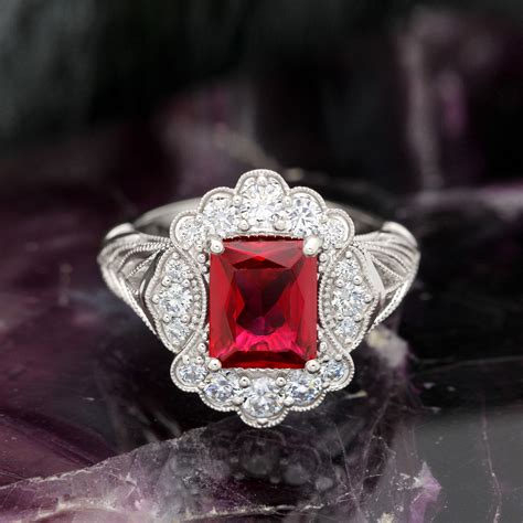 Ruby Anniversary Ring » JewelryThis - Custom Jewelry