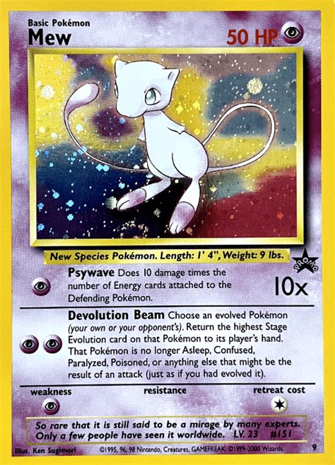 A Complete Guide To Mew Pokémon Cards - Cardlines