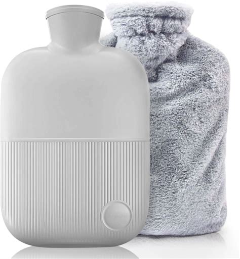 Amazon Hot Water Bottle With Soft Cover 2L Rubber Hot Water Bottles For Pain Relief