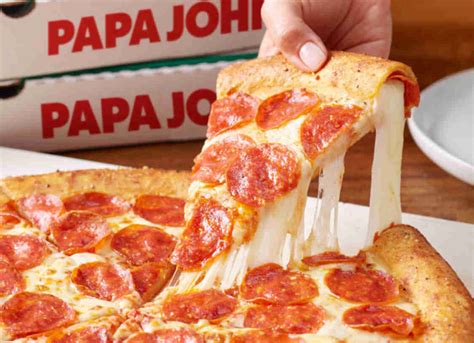 Menú Pizza Acompañamientos Postres Y Más Papa Johns