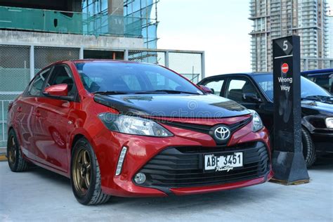 Toyota Vios At Gt Summer Fest In San Juan Philippines Editorial Stock