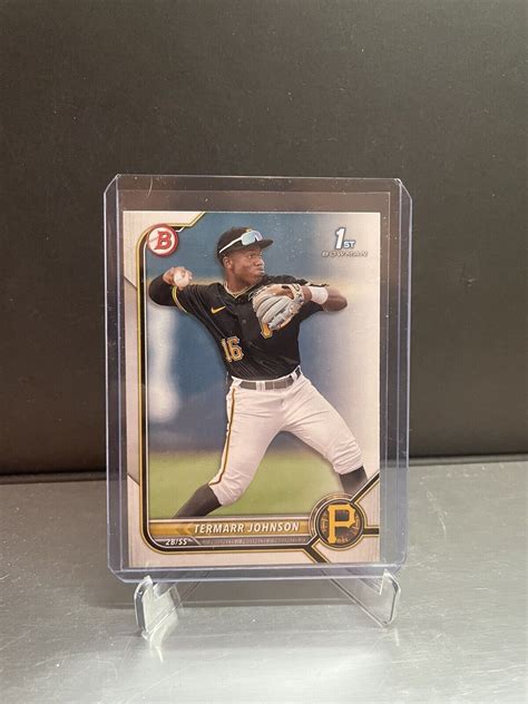 Bowman Draft Termarr Johnson Bd St Bowman Pittsburgh Pirates