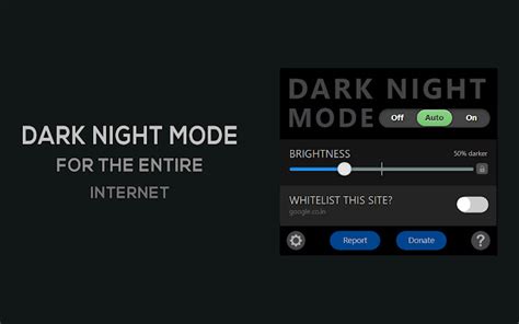 Dark Night Mode - Chrome Web Store