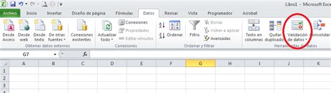 Validaci N De Datos En Excel Access Excel Vba Y M S