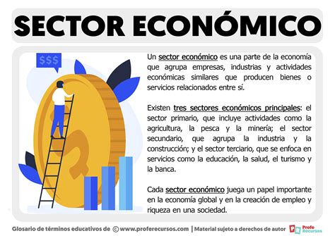 Qu Es Un Sector Econ Mico Definici N