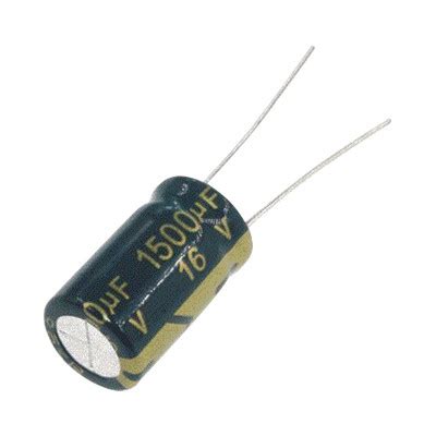 SYSCOM PARTS 1500MF0016V Capacitor Electrolitico De Aluminio Radial De