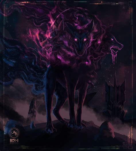 Artstation Dark Wolf