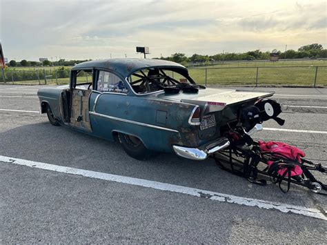 Alex Taylor Blasts the Doors and Glass Off Her '55 Chevy During NHRA ...