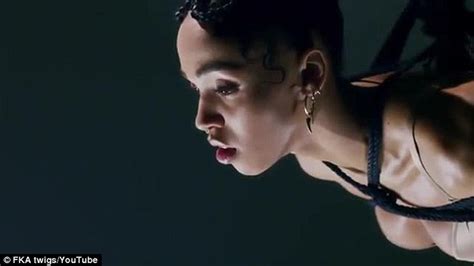 Fka Twigs Strips Down To Her Underwear As She Gets All Tied Up In Racy New Pendulum Music Video