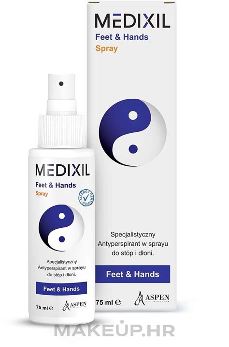 Medixil Antyperspirant Feet Hands Spray Antiperspirant Za Ruke I