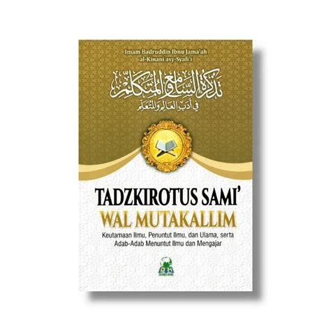 Jual Terjemah Kitab Tadzkiratus Saami Wal Mutakallim Shopee Indonesia