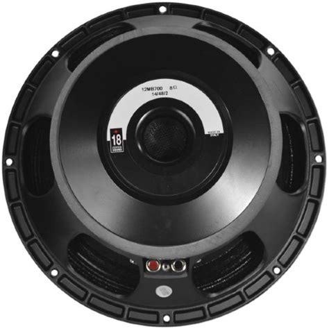 Eighteen Sound Mb Ohm W Loudspeaker Lean Business