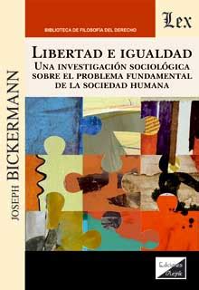 Librer A Especializada Olejnik Libertad E Igualdad Una Investigacion