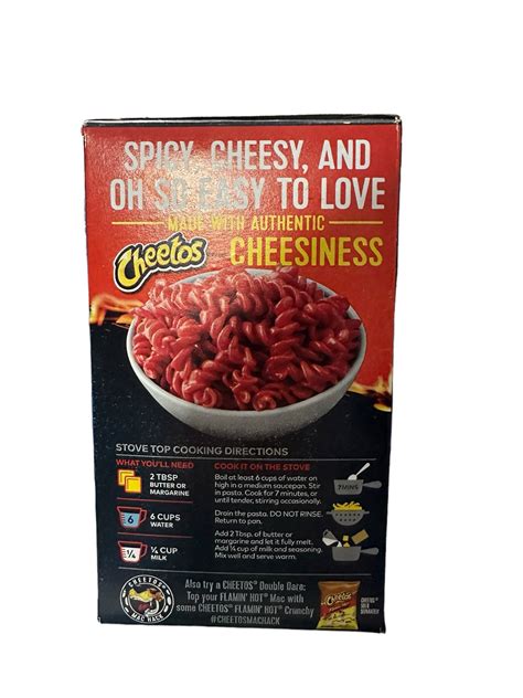 Cheetos Mac And Cheese Flamin Hot 170gr Diverse Shop
