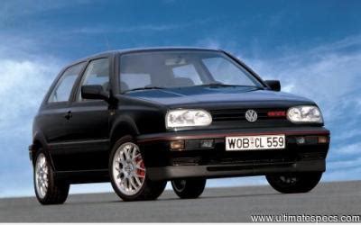 Ficha Técnica de Volkswagen Golf 2 GTI