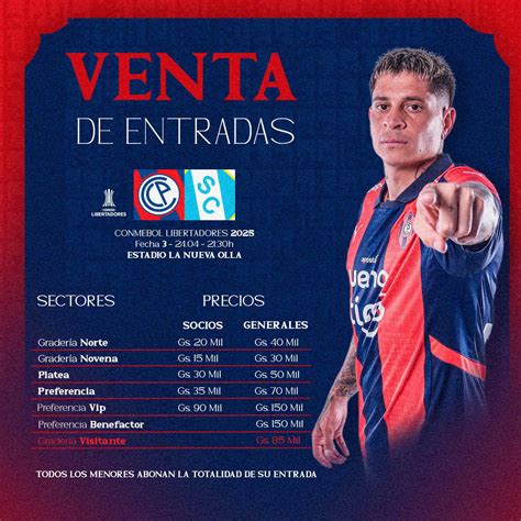 Cerro Porteño puso a la venta ayer miércoles las entradas para el juego