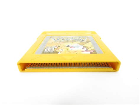 Nintendo Pokémon Yellow Special Pikachu Edition Game Boy Game Cartridge