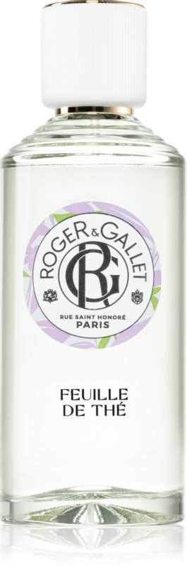 Roger Gallet Feuille de Thé eau fraiche for women notino co uk