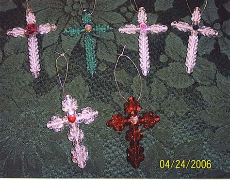 1000 Images About Cross Ornaments On Pinterest Wall Crosses Beaded