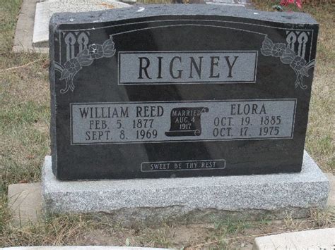 Elora Lewis Rigney Find A Grave Memorial