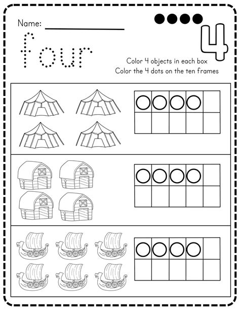 Preschool Math Worksheets | Made By Teachers