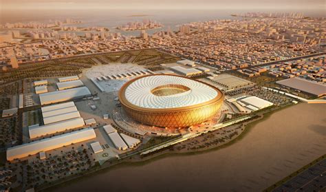 lusail iconic stadium behance