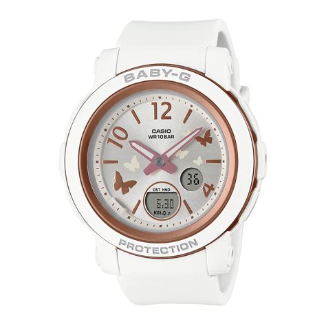 Reloj Baby G Bga Bd A Resina Mujer Blanco Btime