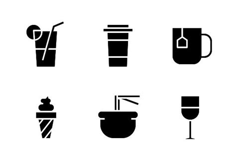 Food And Beverages Icons By Andi Nur Abdillah Food Beverages How To