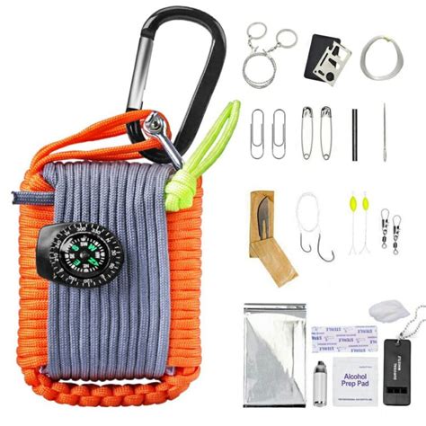 550 Paracord Survival Kit Packed With Survival Essentials - Sirius Survival