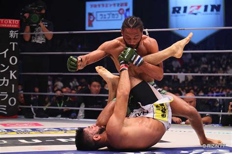 【rizin40】ホベルト・サトシ・ソウザ、あと“一歩”追い詰めるもベラトール王者aj・マッキーのタフネスぶりに判定負け Spread