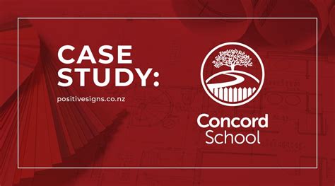 Case Study: Concord School - Positive Signs + Print