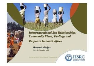Inte01 Majaja Rgenerational Sex Relationships Mmapaseka Majaja Correct PDF